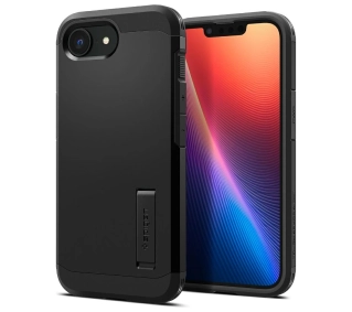 Spigen Tough Armor Mag MagSafe do iPhone 16e Czarny