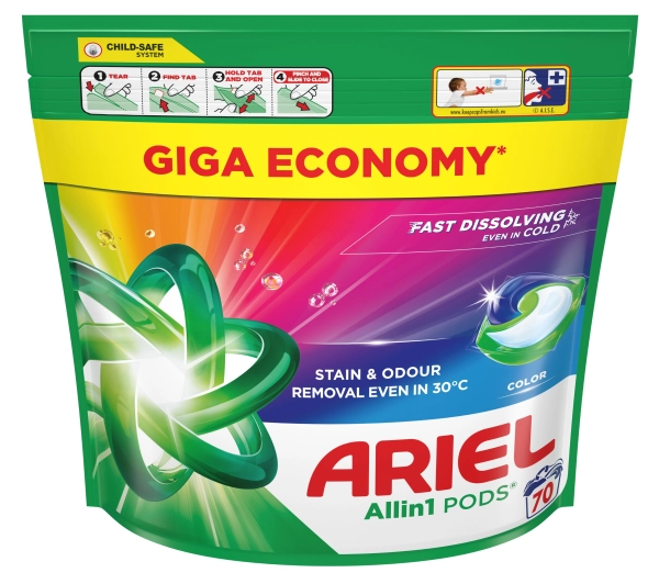 Kapsułki do prania ARIEL All In 1 Pods Color - 70 szt.