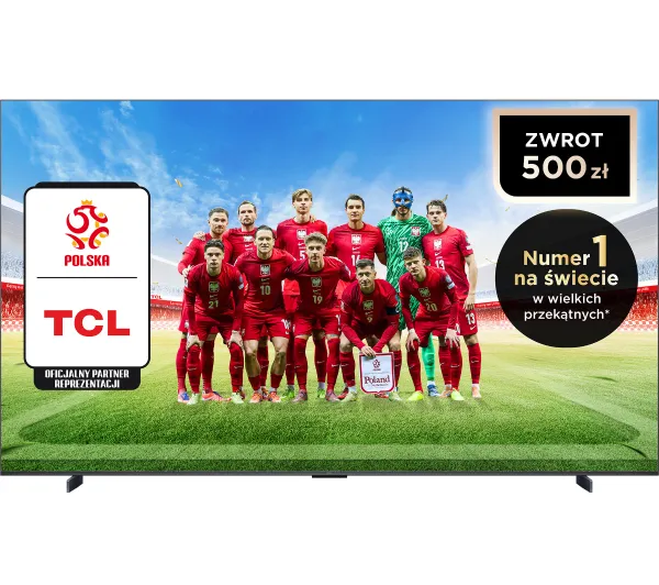 TCL 98C6K  98" QD-Mini LED 4K 144Hz Google TV Dolby Vision IQ Dolby Atmos HDMI 2.1 DVB-T2