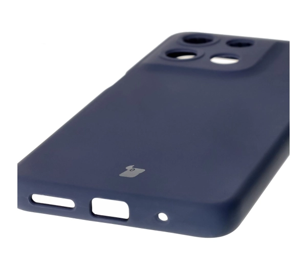 Bizon Silikonowe Soft do Motorola Moto G15/G15 Power Ciemno-niebieski