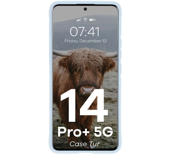 Bizon Tur do Xiaomi Redmi Note 14 Pro Plus 5G Jasnoniebieskie
