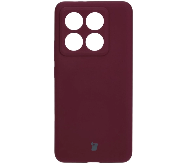 Bizon Silikonowe Soft do Xiaomi 14T Pro Ciemno-fioletowy