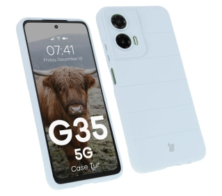 Bizon Tur do Motorola Moto G35 5G Jasnoniebieskie