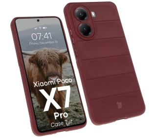Bizon Tur do Xiaomi Poco X7 Pro Ciemnofioletowy