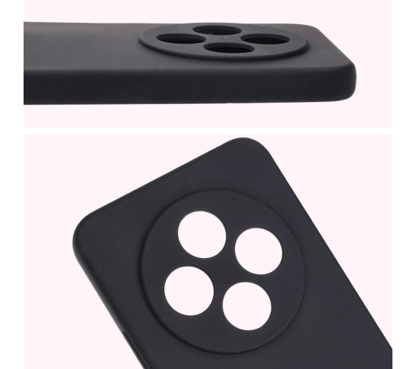 Bizon Silikonowe Soft do Xiaomi Redmi 14C 4G/Poco C75 Czarny