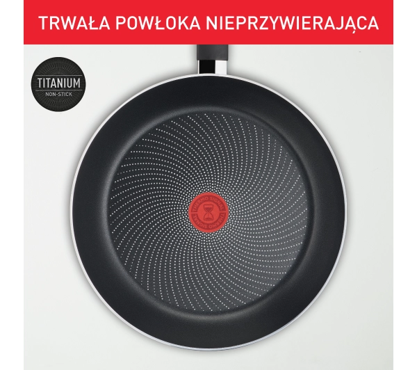 Tefal Start Easy C2690721 Indukcja Titanium 30cm