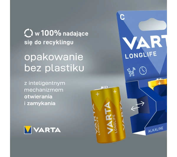 VARTA LR14 Longlife 2szt.