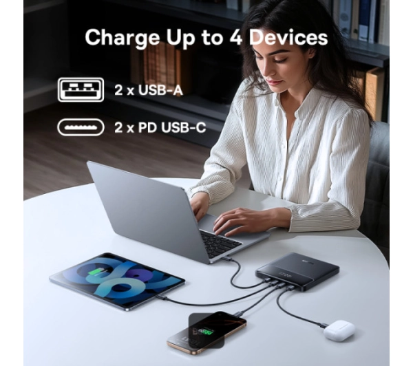 Baseus Blade H1 Lite 20000mAh 100W Czarny - ⚡ BESTSELLERY ⚡