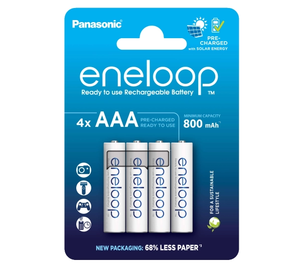 Panasonic Eneloop AAA 800mAh 4szt.