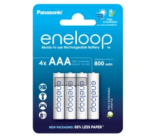 Panasonic Eneloop AAA 800mAh 4szt.