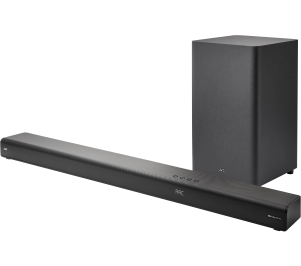Soundbar JVC Soundbar 3.1.2 TH-E754B Wireless Sub, Dolby A. Czarny