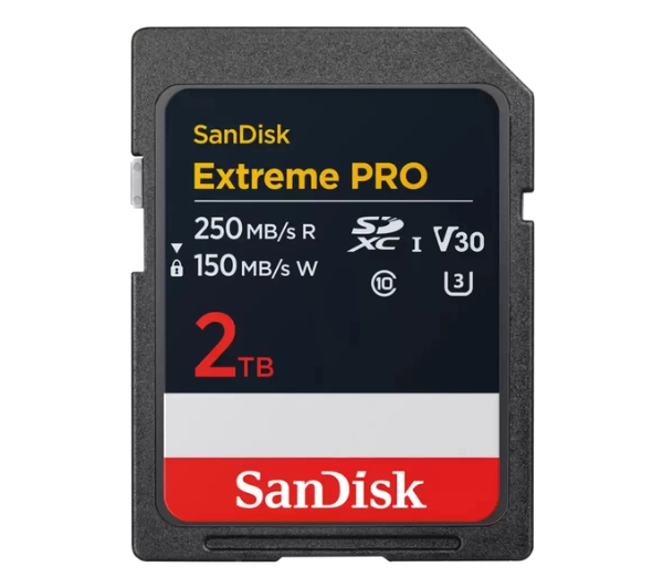 Karta pamięci SANDISK Extreme PRO SDXC 2TB