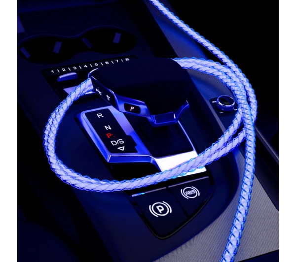 QUALO USB do USB-C 1m 3A Kolorowy