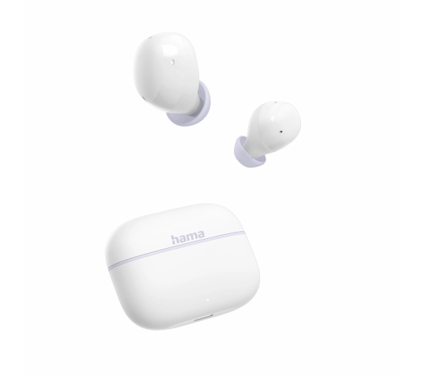 Hama Freedom Buddy II TWS Dokanałowe Bluetooth 5.3 Biały