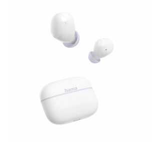 Hama Freedom Buddy II TWS Dokanałowe Bluetooth 5.3 Biały
