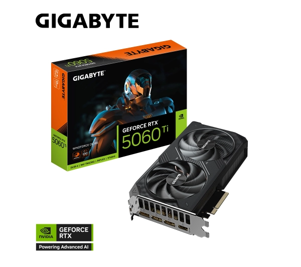 Gigabyte GeForce RTX 5060 Ti WINDFORCE OC 8GB GDDR7 128bit DLSS 4 - Kup na Raty - RRSO 0%