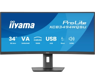 iiyama ProLite XCB3494WQSU-B1 34" 3K VA 120Hz 0,4ms Zakrzywiony - Kup na Raty - RRSO 0%