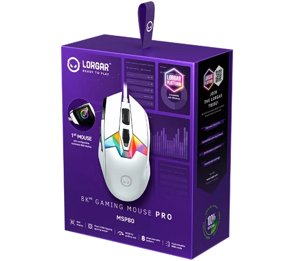 Lorgar MSP80 RGB Biały