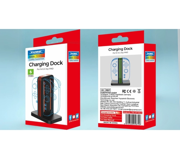 Dobe TNS-3171 do Nintendo Switch 2 Czarny