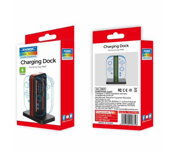 Dobe TNS-3171 do Nintendo Switch 2 Czarny