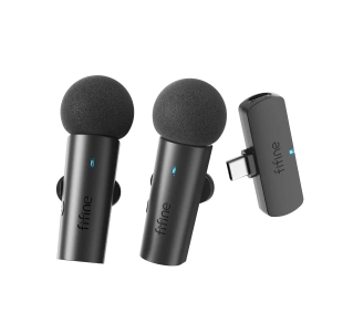 Fifine M8 Bezprzewodowy Pojemnościowy Czarny