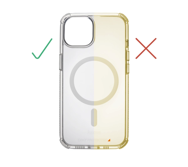 Hama D3O Protect MagCase iPhone 15 Przezroczysty