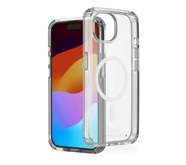 Hama D3O Protect MagCase iPhone 15 Przezroczysty