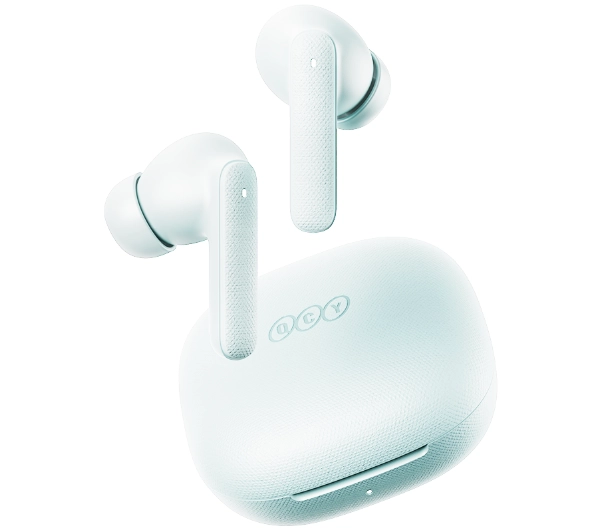 QCY Buds T43 Dokanałowe Bluetooth 5.3 Funkcje AI Błekitne