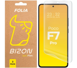 Bizon matowa Film Sun do Xiaomi Poco F7 Pro 2 sztuki
