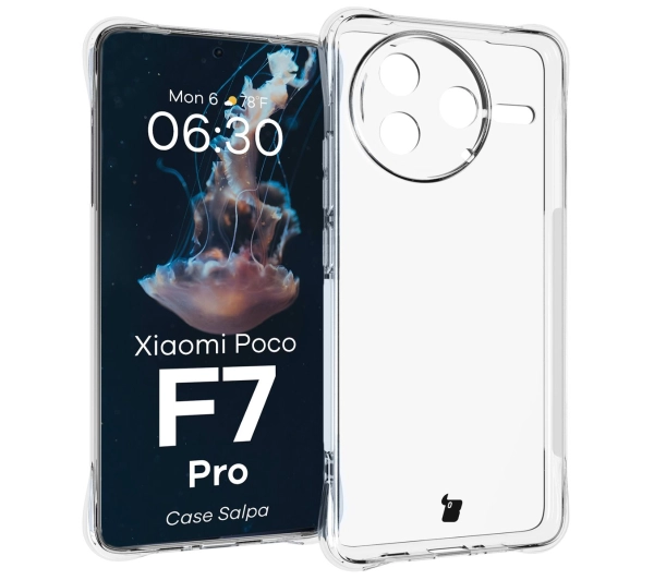 Bizon Salpa do Xiaomi Poco F7 Pro Przezroczysty
