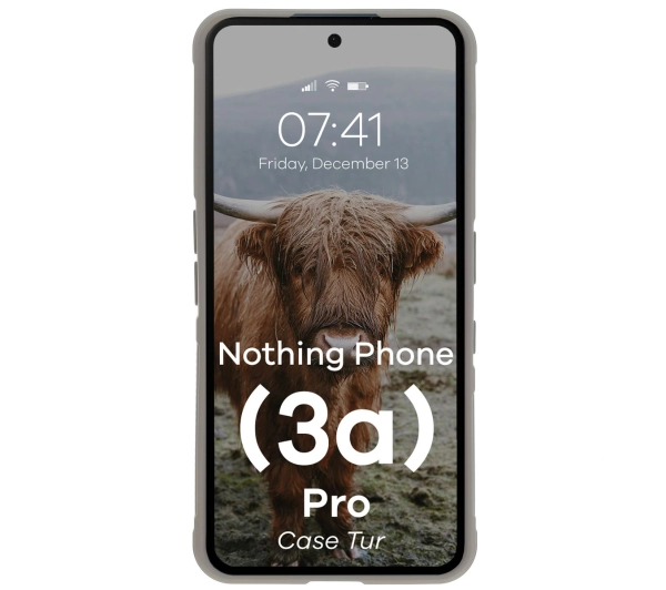 Bizon Tur do Nothing Phone 3a Pro Jasnoszary