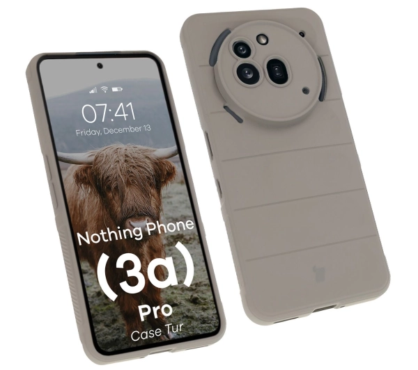 Bizon Tur do Nothing Phone 3a Pro Jasnoszary