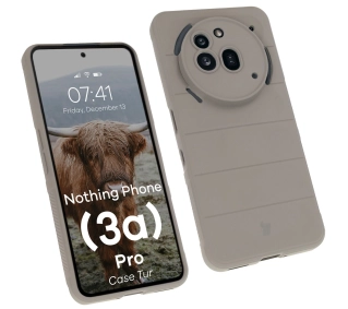 Bizon Tur do Nothing Phone 3a Pro Jasnoszary