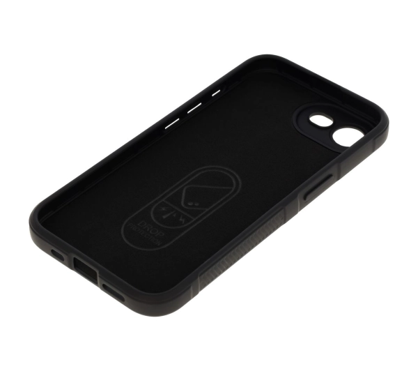 Bizon Tur do iPhone 16e Czarny