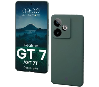 Bizon Case Łupka do Realme GT 7 / 7T, Zielony