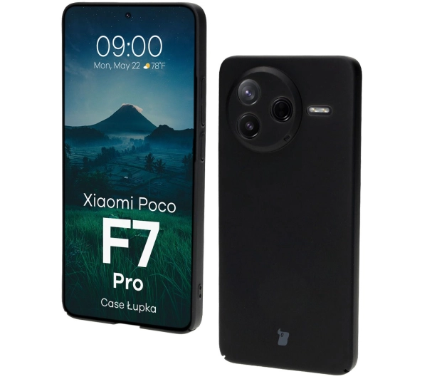 Bizon Łupka do Xiaomi Poco F7 Pro Czarny