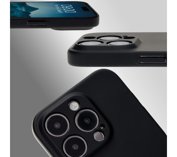 Bizon Łupka do iPhone 15 Pro Czarny