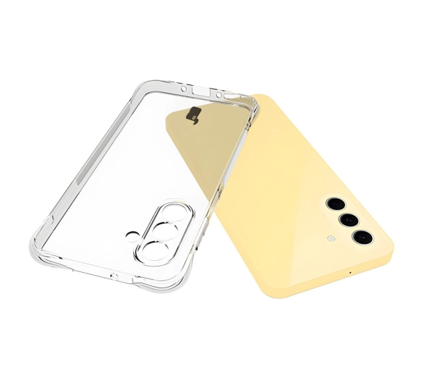 Bizon elastyczne etui Salpa + 2x szkło hartowane Clear Pack do Galaxy A26 5G