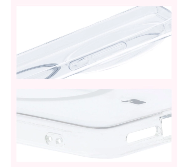 Bizon CrystalO z MagSafe do Xiaomi 15 Ultra Przezroczysty