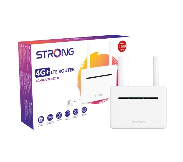 Strong 4G+ LTE 1200 Biały - Kup na Raty - RRSO 0%