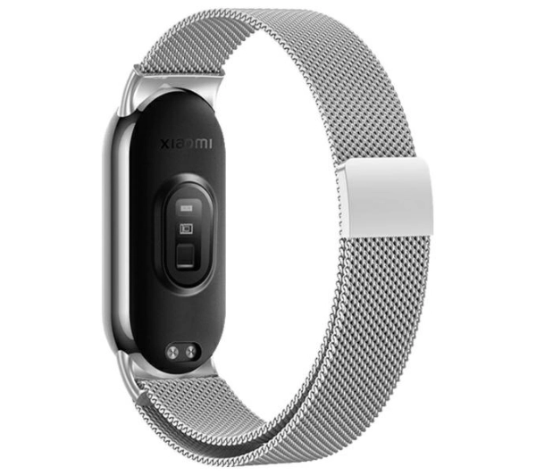 Beline do Mi Band 9/8 Magnetic Srebrny