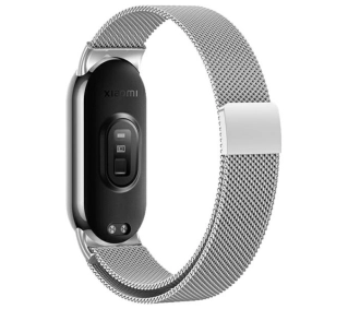 Beline do Mi Band 9/8 Magnetic Srebrny