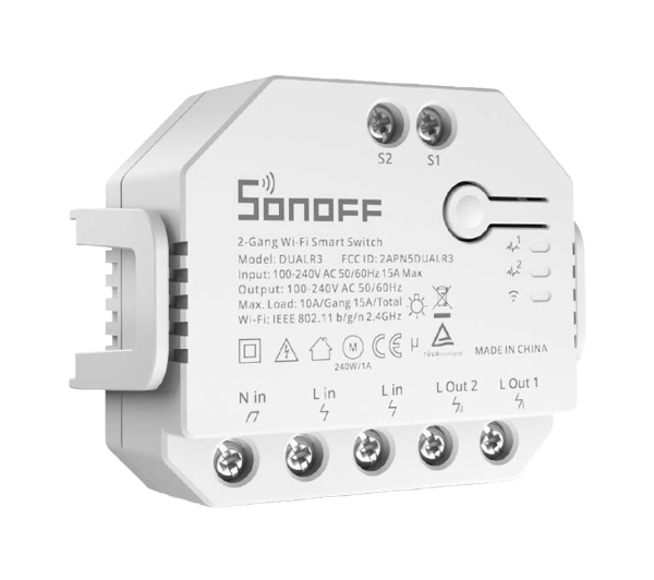 Sonoff Inteligentny Przełącznik Wifi Sonoff Dual R3 Sonoff