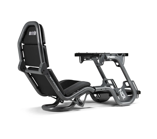 Next Level Racing NLR-R002 F-GT Pro Formula And Gt Racing Simulator Cockpit Grey Edition Wyścigowy do 150kg Skóra ECO