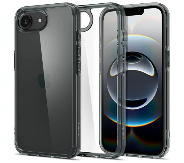 Spigen Ultra Hybrid do iPhone 16e space Przezroczysty