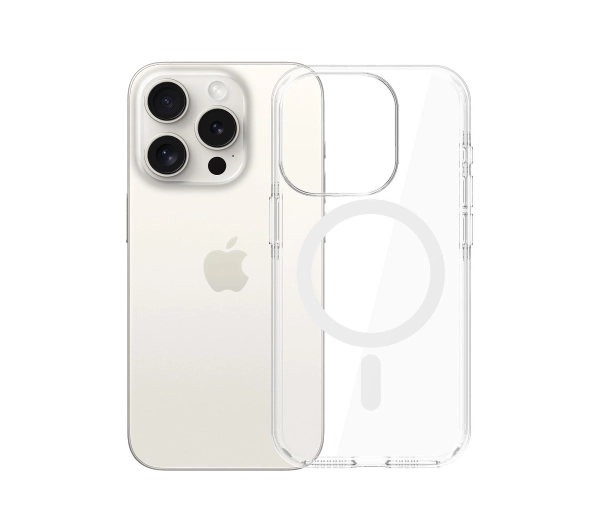 3mk EverClear MagCase do iPhone 15 Pro Przezroczysty