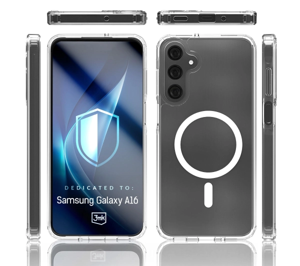 3mk Armor MagCase do Samsung Galaxy A16 4G / 5G Przezroczysty
