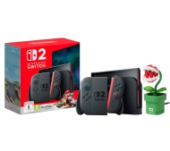 Nintendo Switch 2 Joy-Con Czarny + Mario Kart World + Kamera Piranha Plant
