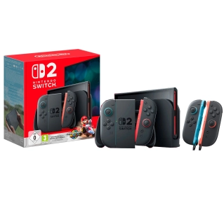 Nintendo Switch 2 Joy-Con Czarny + Mario Kart World + Joy-Con 2 Pair (2szt)  - Kup na Raty - RRSO 0%