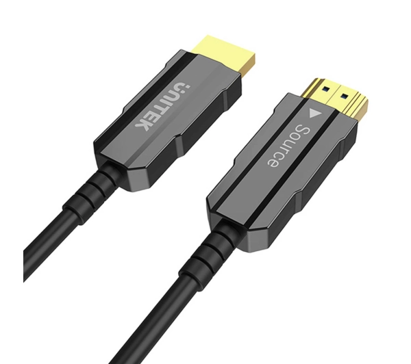 Unitek Kabel optyczny HDMI 2.0 AOC 4K 60Hz 7 m